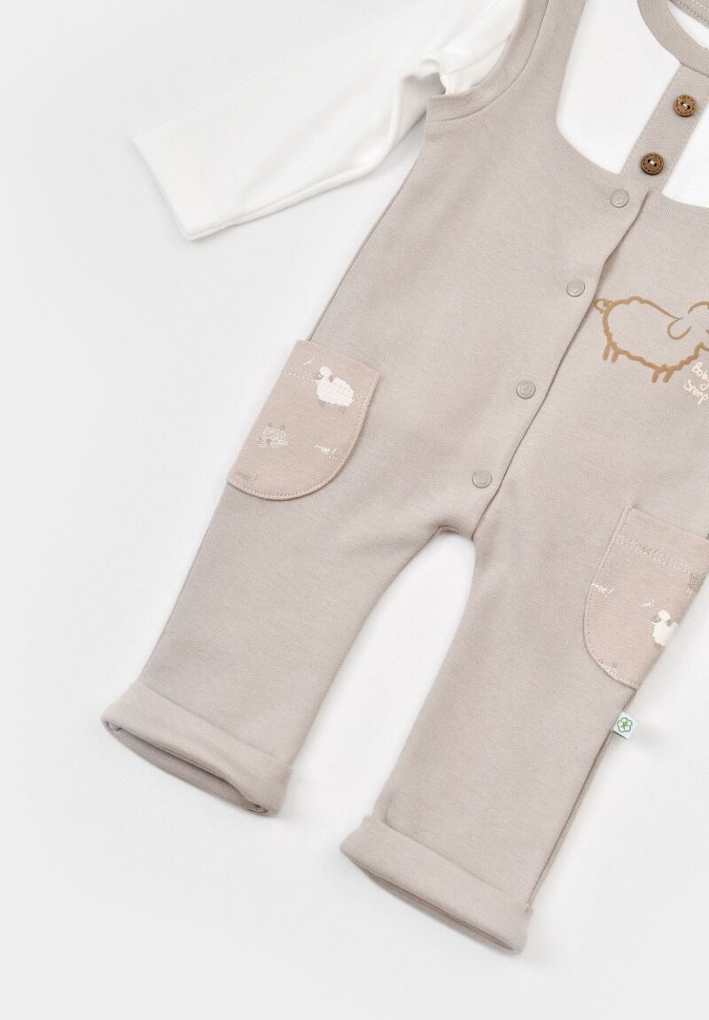 Σετ σαλοπέτα & μπλούζα Curly Sheep