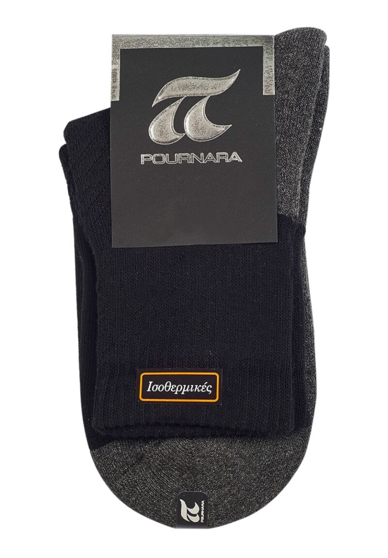 Κάλτσα γυναικεία βαμβακερή Ισοθερμική - Πετσετέ Pournara