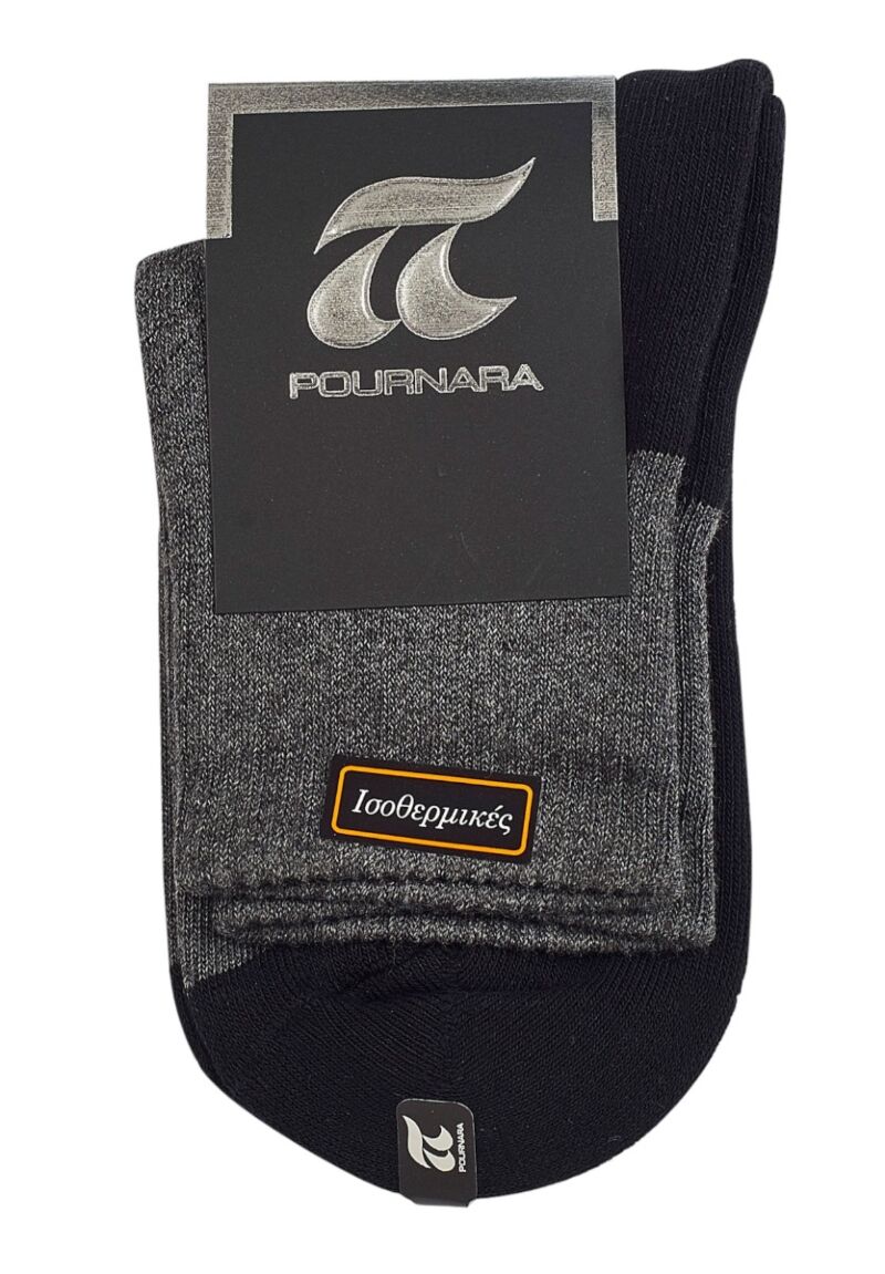 Κάλτσα γυναικεία βαμβακερή Ισοθερμική - Πετσετέ Pournara
