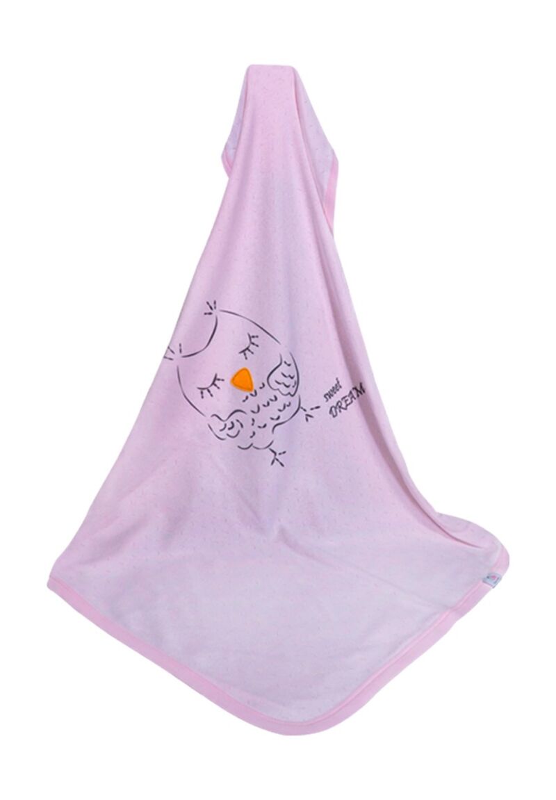 Βρεφικό κουβερτάκι αγκαλιάς Owl 85x90 εκ.