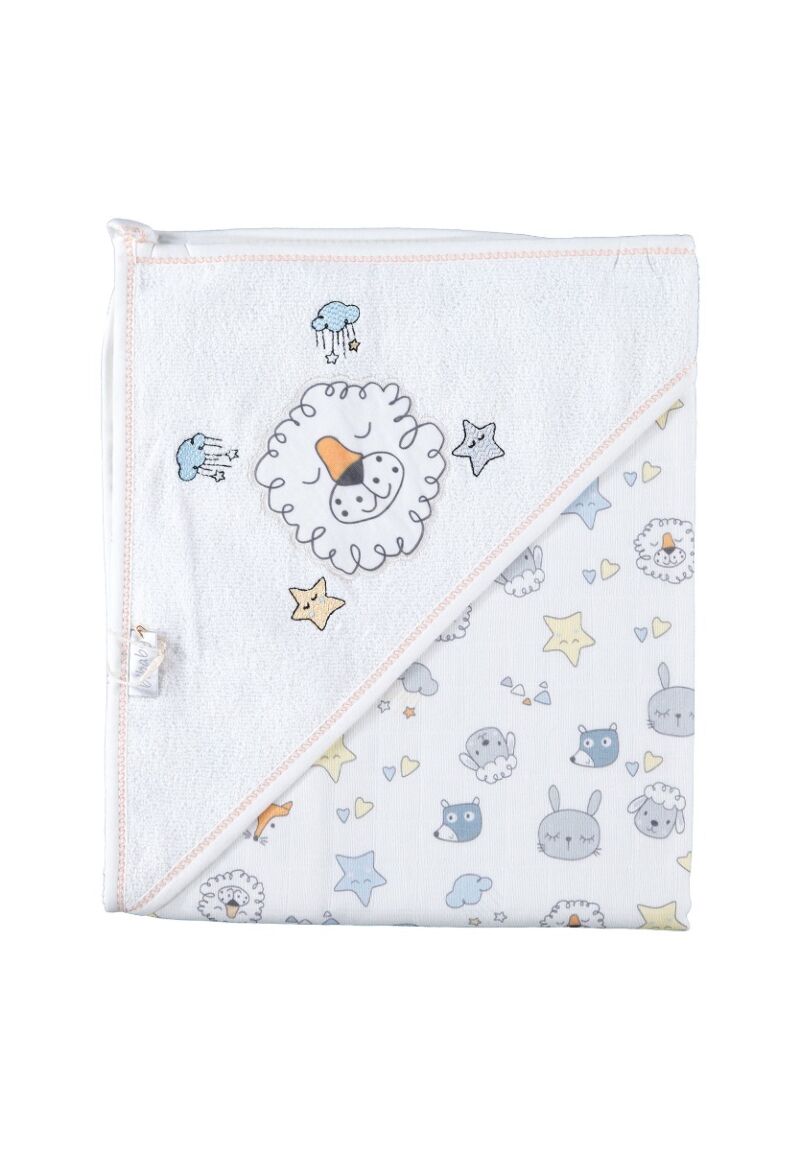 Μουσελίνα με πετσετέ επένδυση Lion