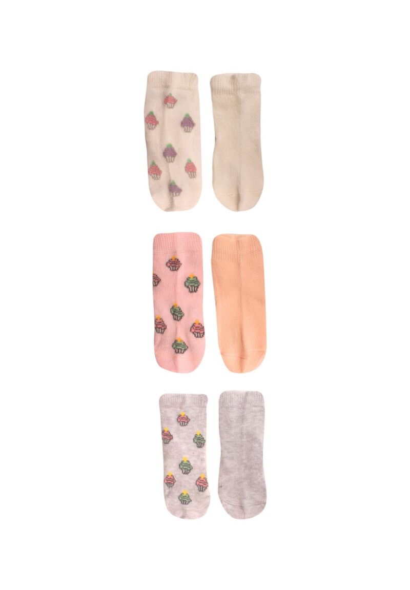 Καλτσάκια bebe Cupcake Package 6 τεμ. 