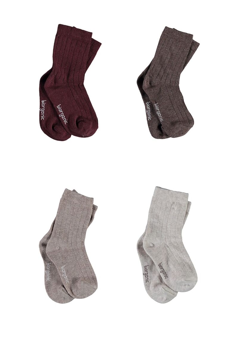 Κάλτσες παιδικές Sand Colors Biorganic 4 Τεμ.