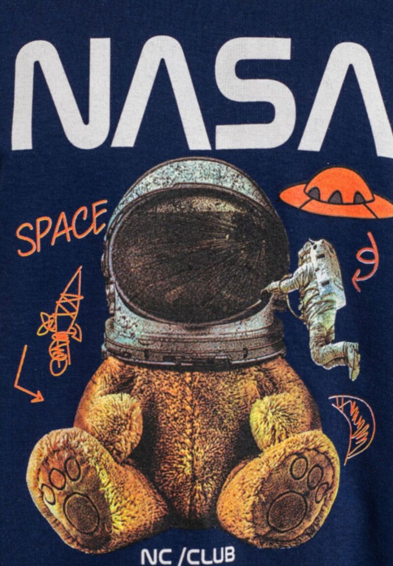 Πιτζάμα παιδική - εφηβική Nina Club Nasa Blue