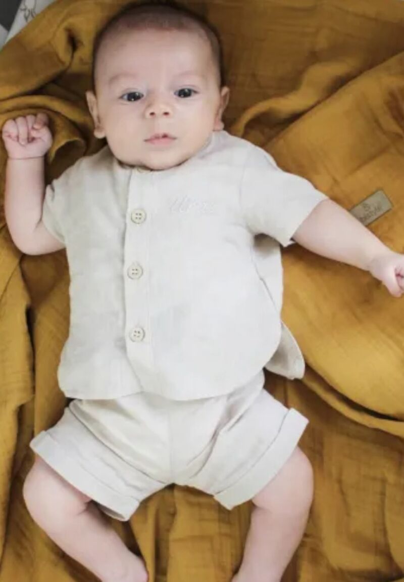 Μουσελίνα βρεφική από οργανικό βαμβάκι Biorganic 