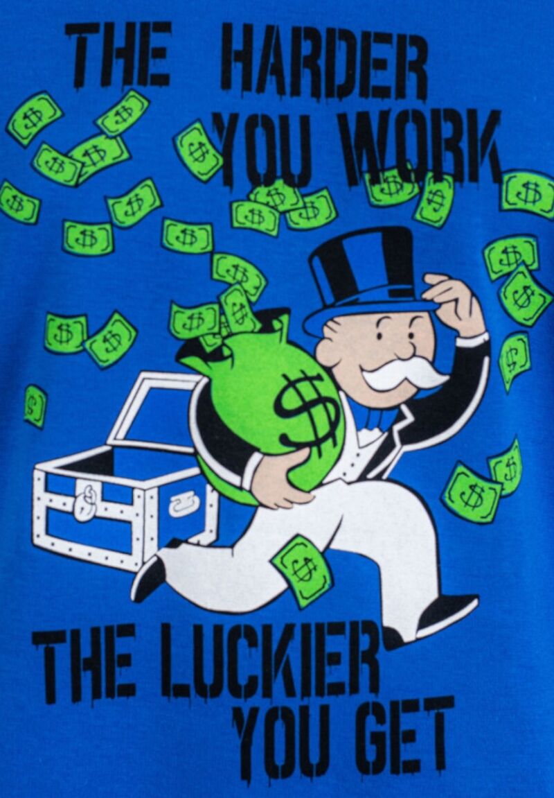 Πιτζάμα παιδική - εφηβική Nina Club Hard Work Blue