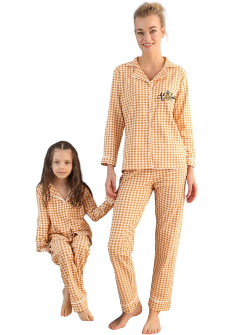 Πιτζάμα Sexen παιδική - εφηβική με κουμπιά Aloha-Hola