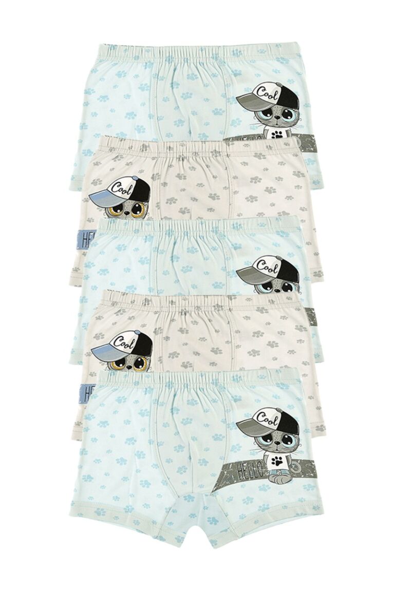 Μποξεράκια παιδικά Cool Paws 5 τεμ.