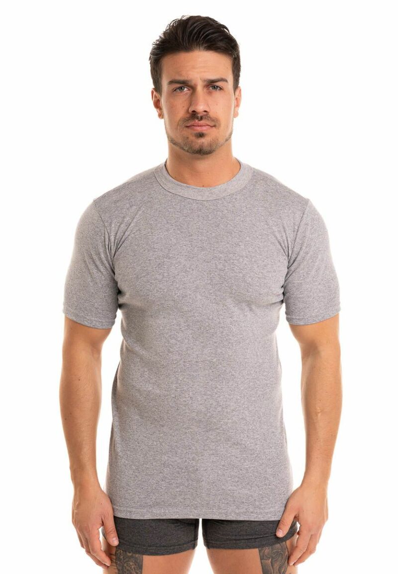 Φανελάκι βαμβακερό κοντομάνικο γκρι Giorgio 