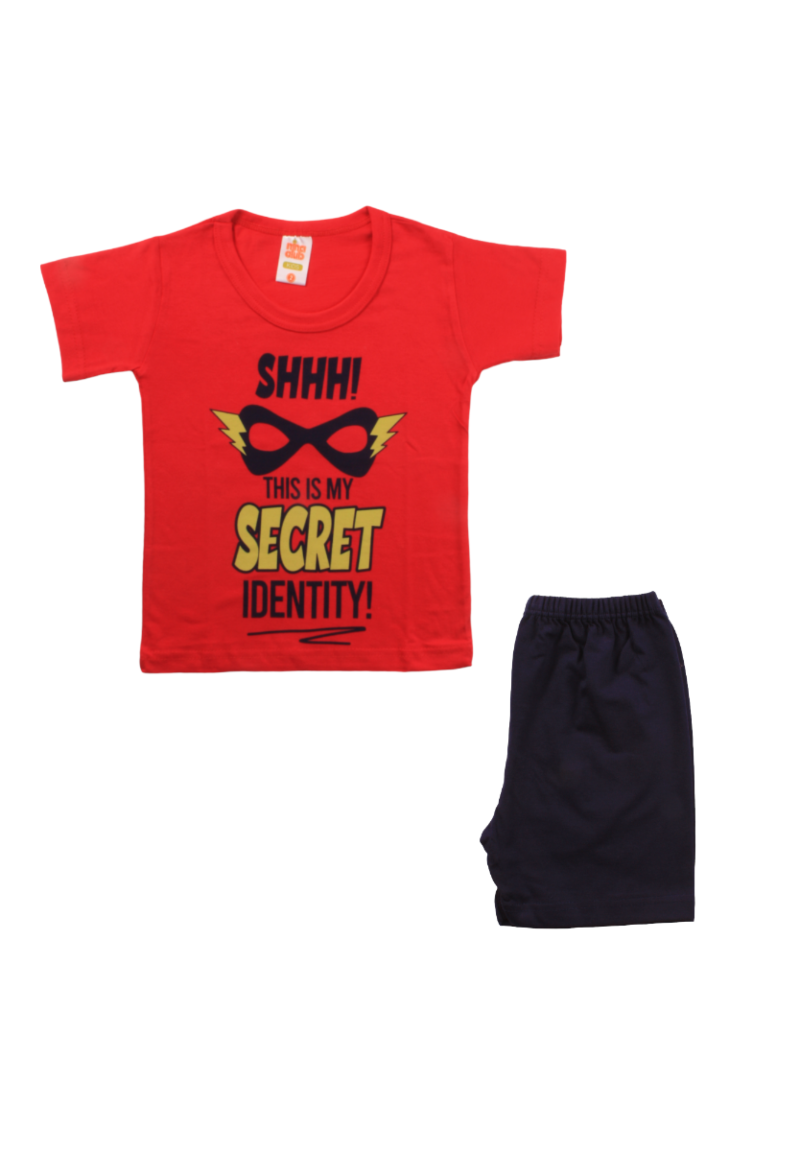 Πιτζάμα παιδική - βρεφική Nina Club Secret Identity