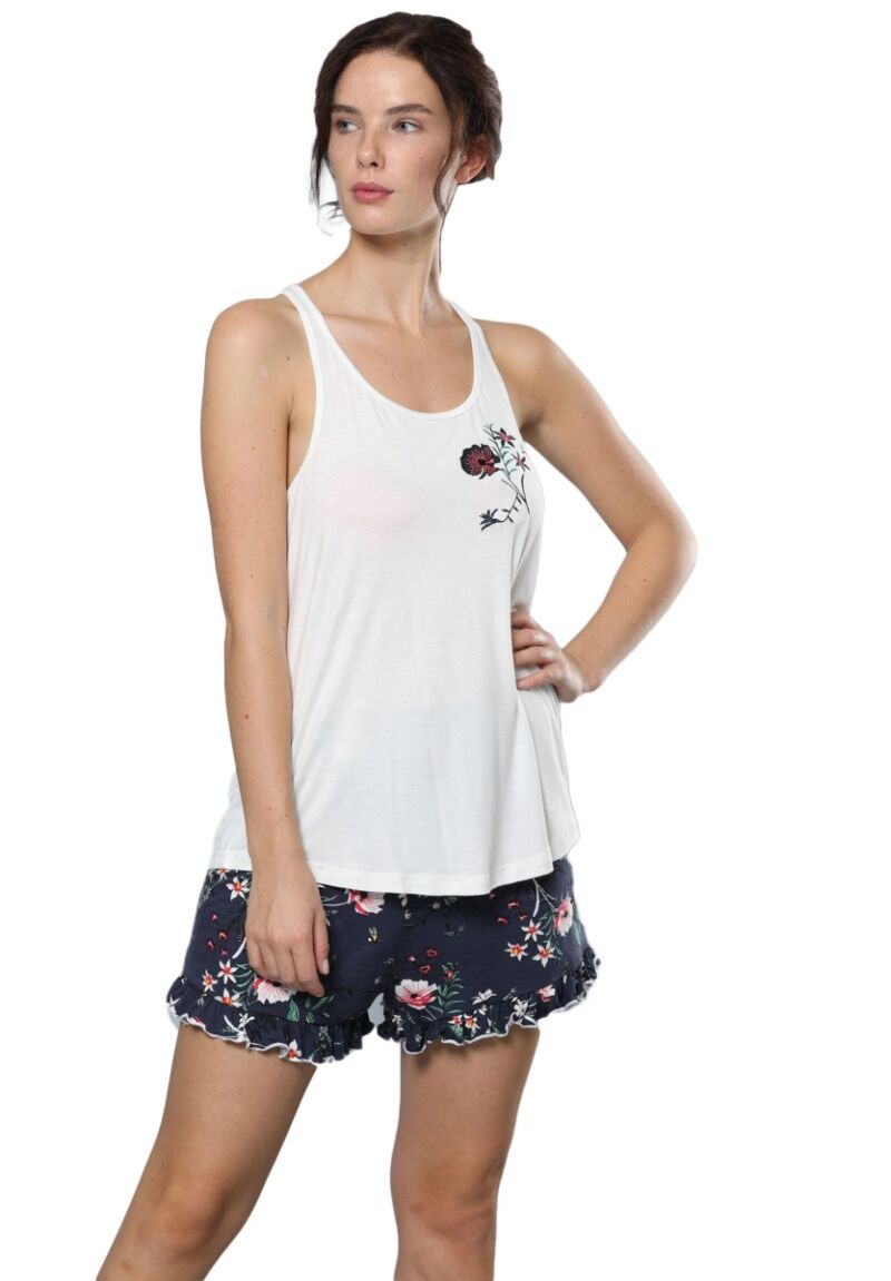 Πιτζάμα γυναικεία με σορτσάκι Powerful Nature