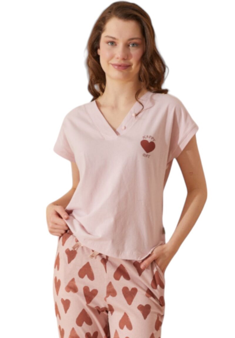 Πιτζάμα γυναικεία Ipektenim Hearts