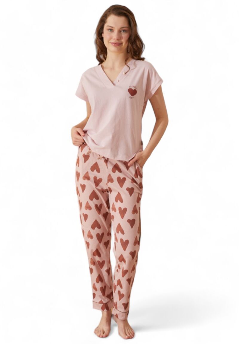 Πιτζάμα γυναικεία Ipektenim Hearts