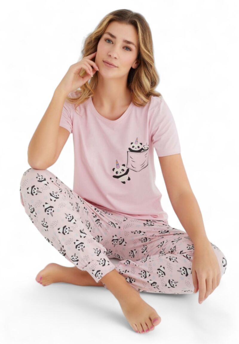 Πιτζάμα γυναικεία Ipektenim Panda