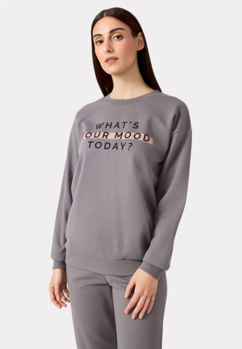 Πιτζάμα Γυναικεία Minerva Mood Φούτερ 