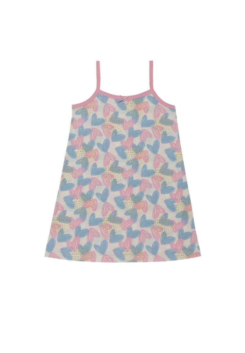 Νυχτικό παιδικό με σχέδια Minerva Hearts