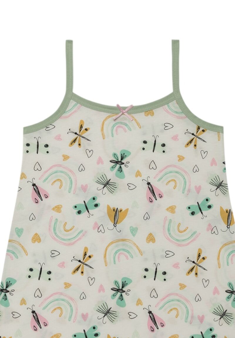 Νυχτικό παιδικό με σχέδια Minerva Butterflies 