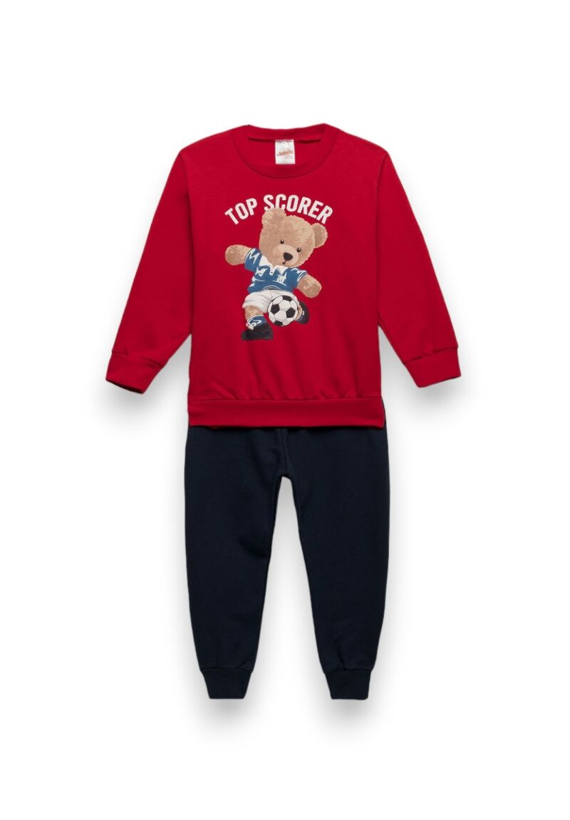 Πιτζάμα παιδική Top Scorer Minerva Red