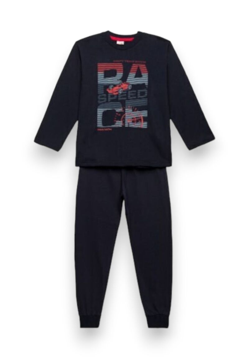 Πιτζάμα παιδική Race Minerva Blue