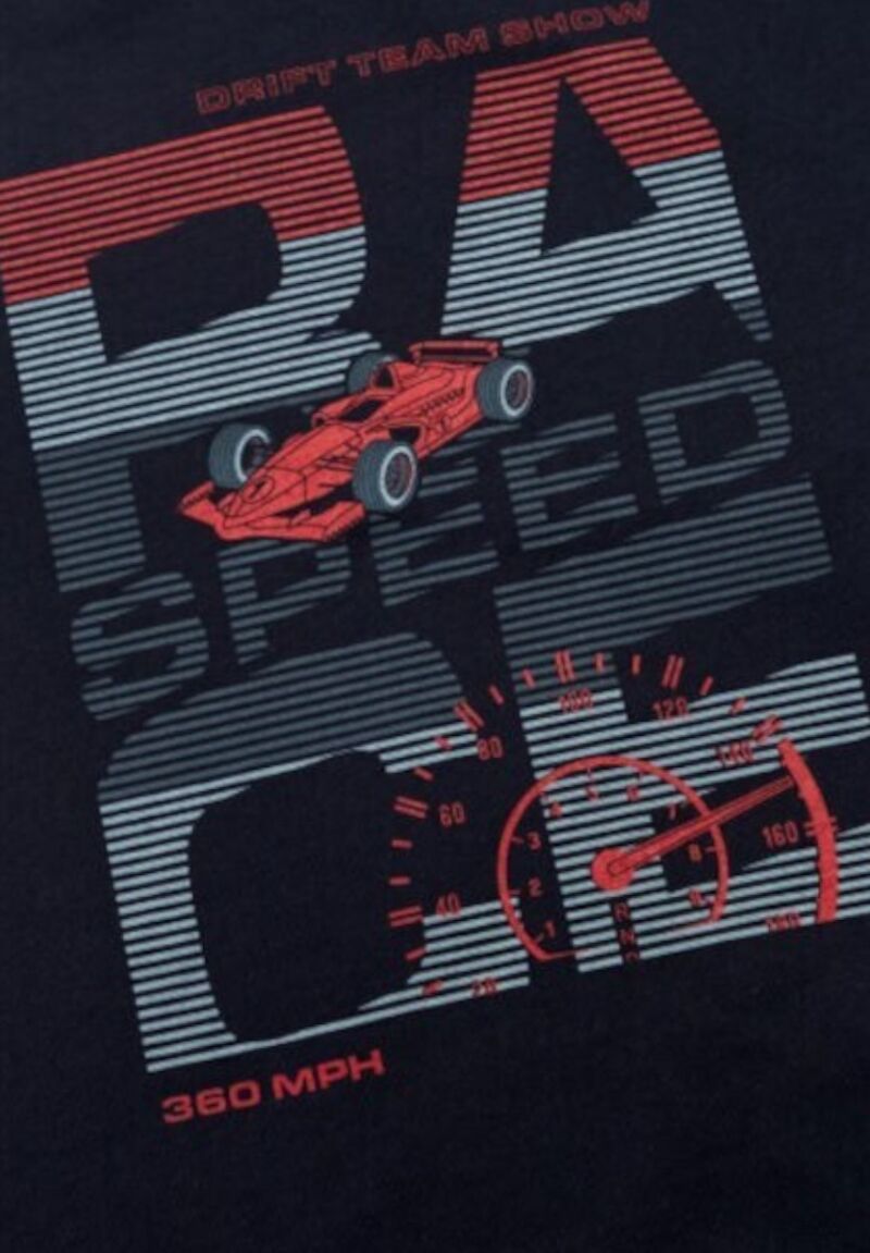 Πιτζάμα παιδική Race Minerva Blue