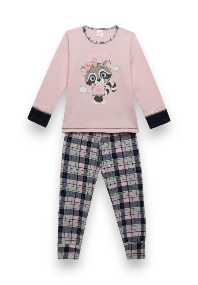 Πιτζάμα παιδική Relax Minerva Pink