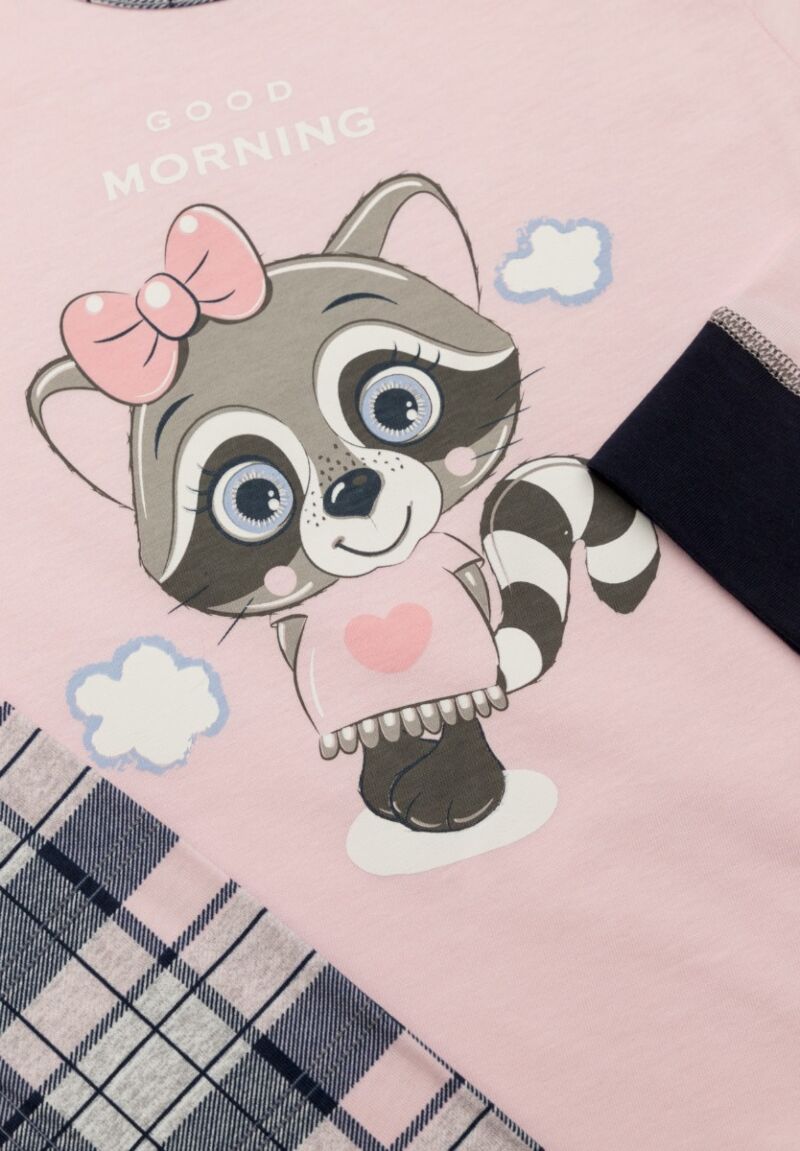 Πιτζάμα παιδική Relax Minerva Pink