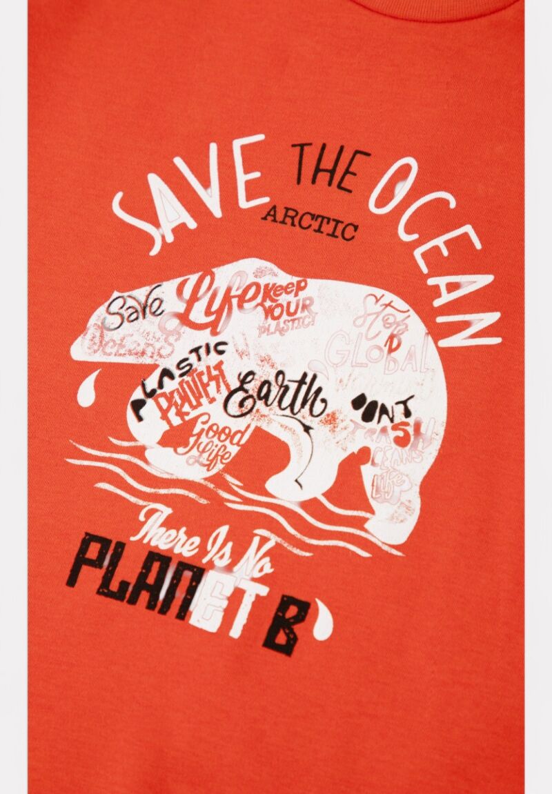 Πιτζάμα για Αγόρι Minerva Save the Arctic Chili Pepper