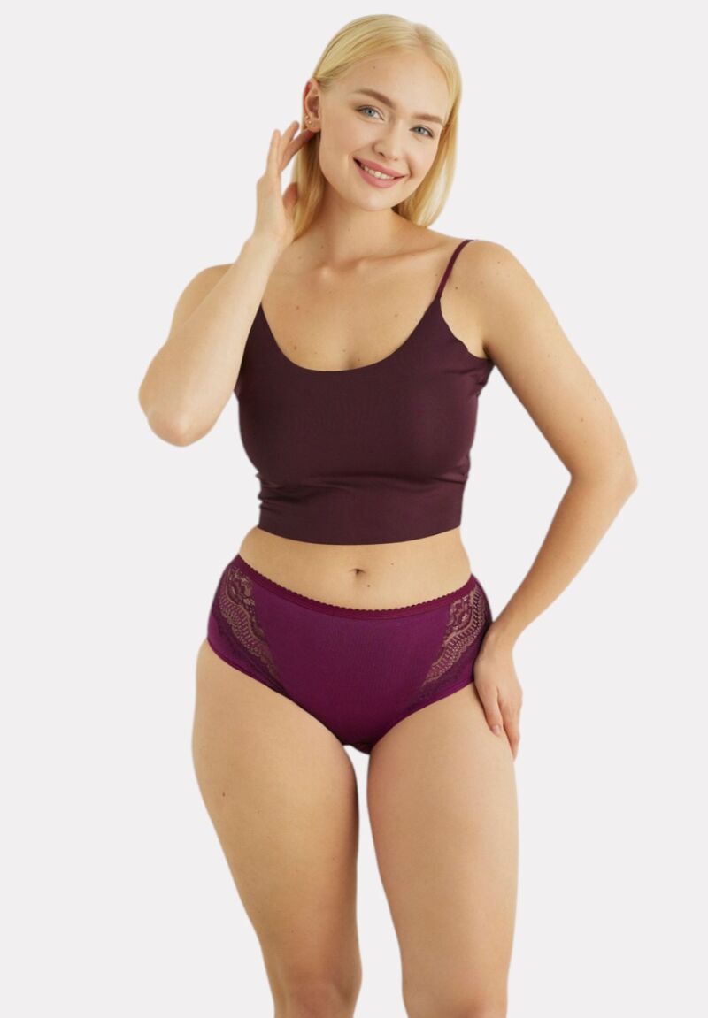 Σλιπ Γυναικεια Ψηλοκαβαλα Sexen 3/4 Hyacinth 5 Τεμ.