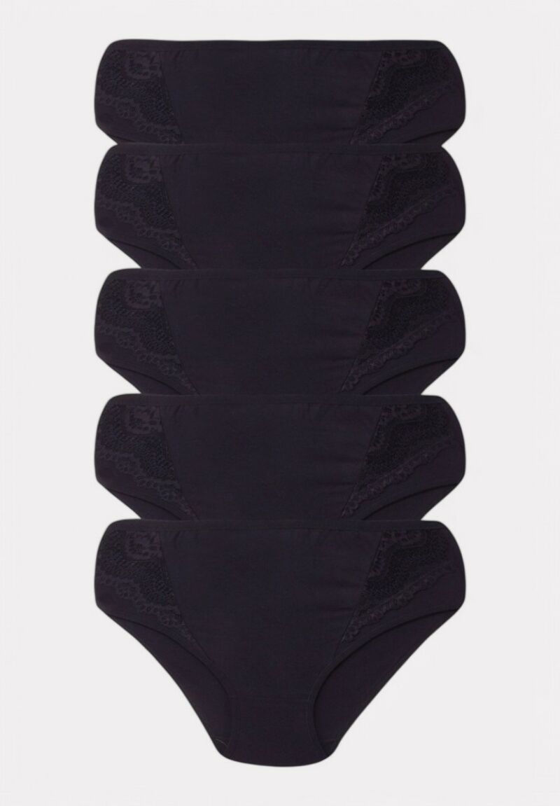 Σλιπ Γυναικεια Ψηλοκαβαλα Sexen 3/4 Hyacinth Black 5 Τεμ.