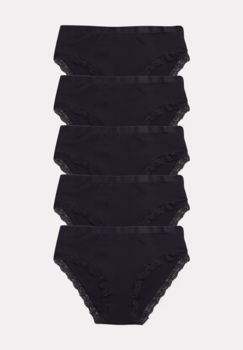 Σλιπ Γυναικεια Ψηλοκαβαλα Sexen 3/4 Margaret 5 Τεμ. Black