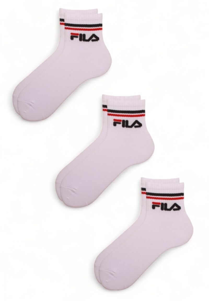 Κάλτσες παιδικές ημίκοντες Fila Urban Plain 3 τεμάχια