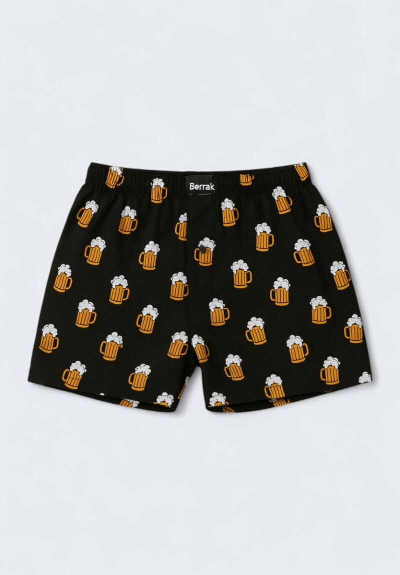 Ανδρικό Μποξεράκι Berrak με Μπύρες | 100% Βαμβάκι