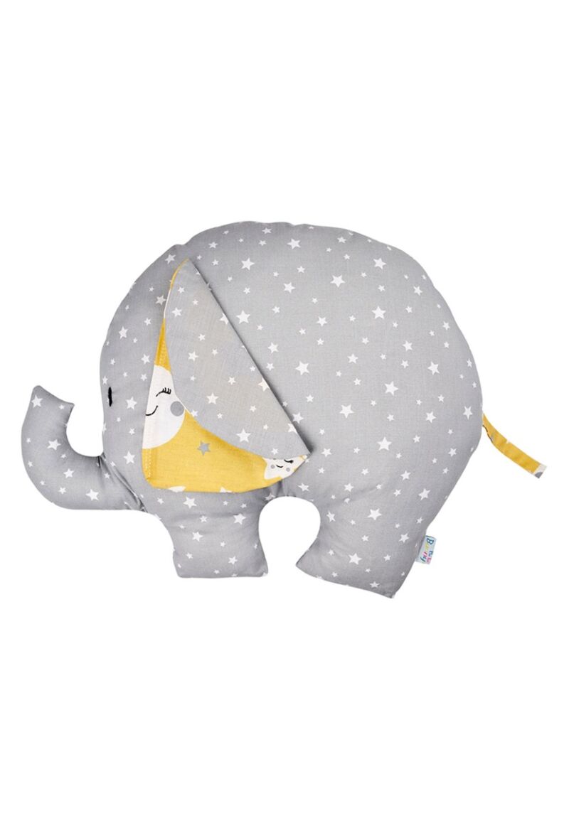 Χειροποίητο διακοσμητικό μαξιλαράκι ελέφαντας Bebe 