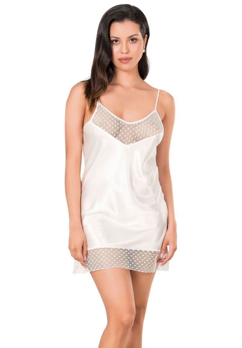 Babydoll Νυχτικό Σατέν Dots Dream 