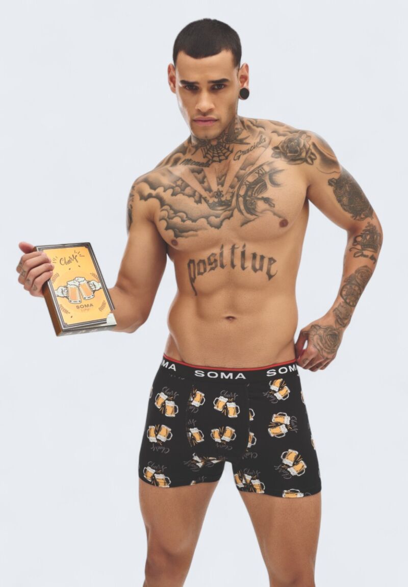 Ανδρικό Μποξεράκι Soma Beers & Cheers - Άνεση & Στυλ