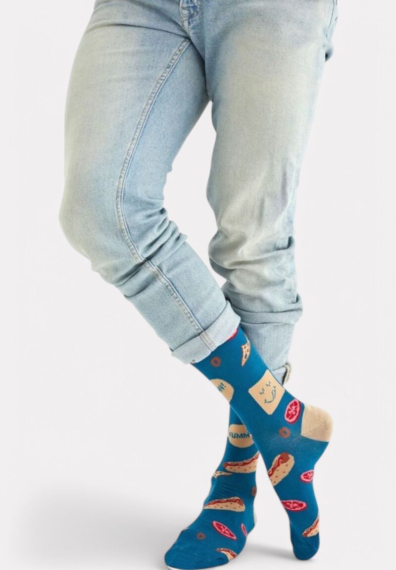 Κάλτσα ανδρική Soma Hot Dogs Yammy!
