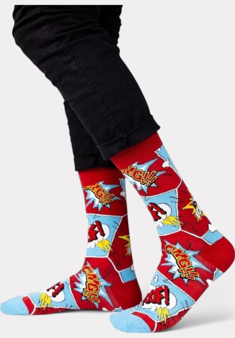 Κάλτσα ανδρική Soma Pop Art Boom