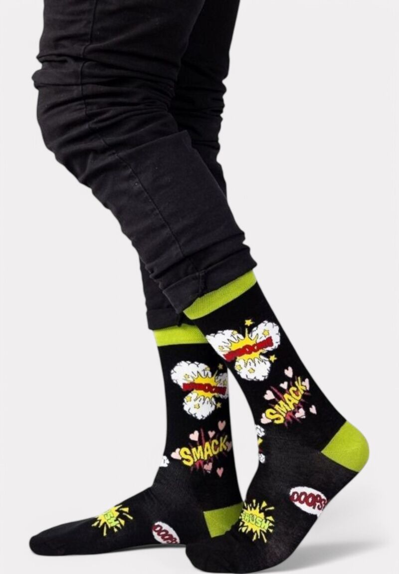 Κάλτσα ανδρική Soma Pop Art Smack