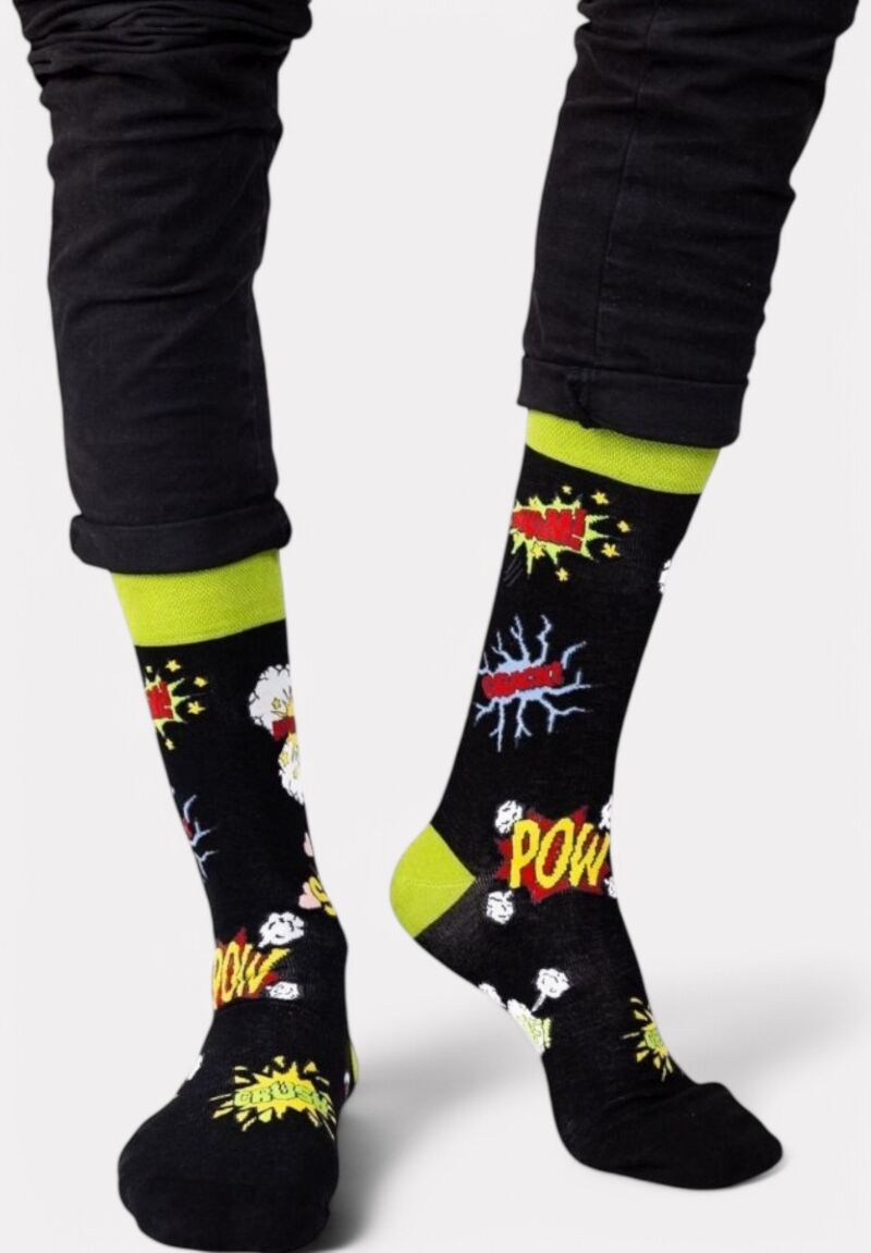Κάλτσα ανδρική Soma Pop Art Smack