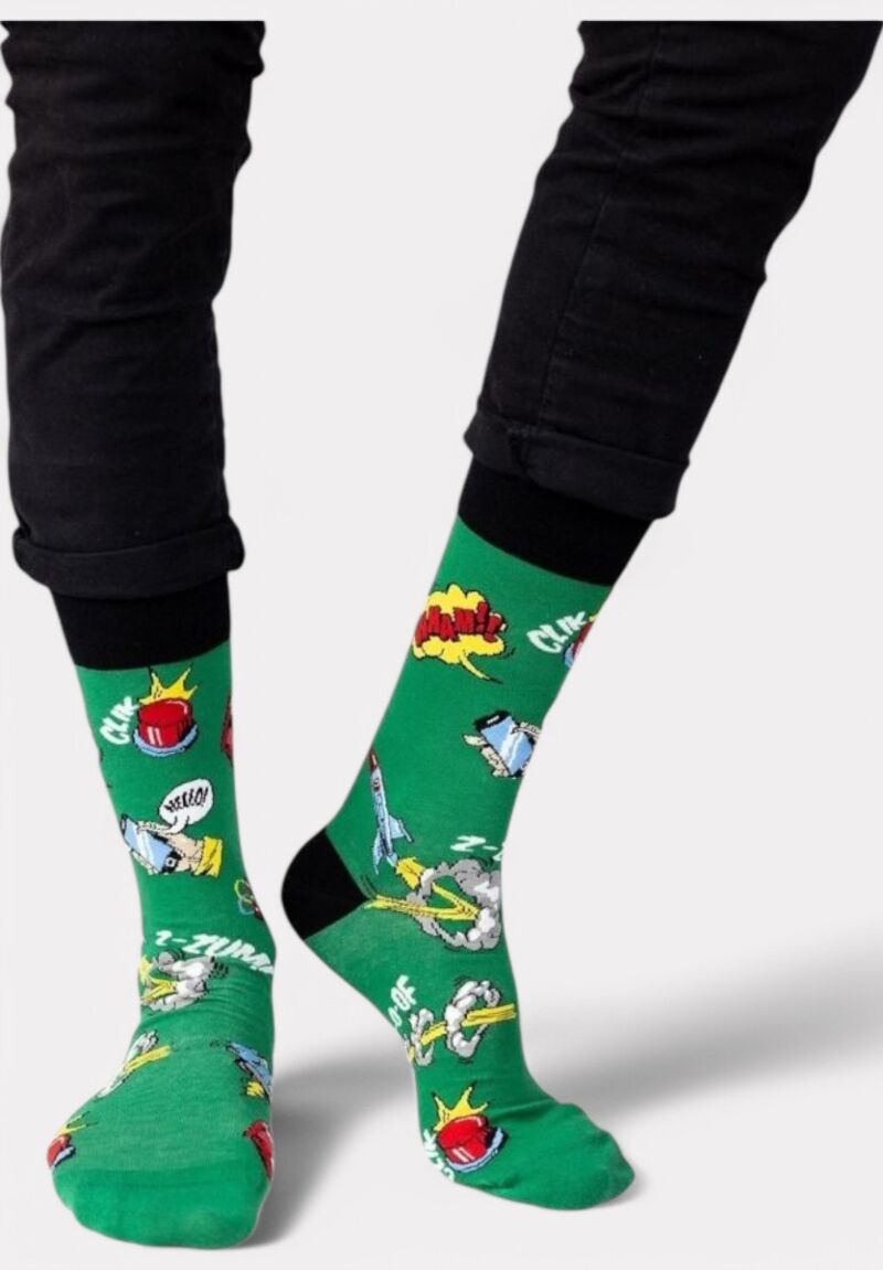 Κάλτσα ανδρική Soma Pop Art TNT