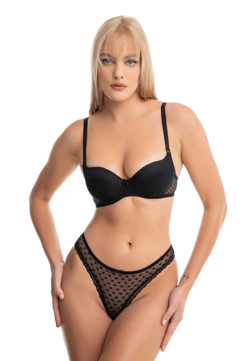 Σετ σουτιέν No Push Up χωρίς ενίσχυση Koza 80181