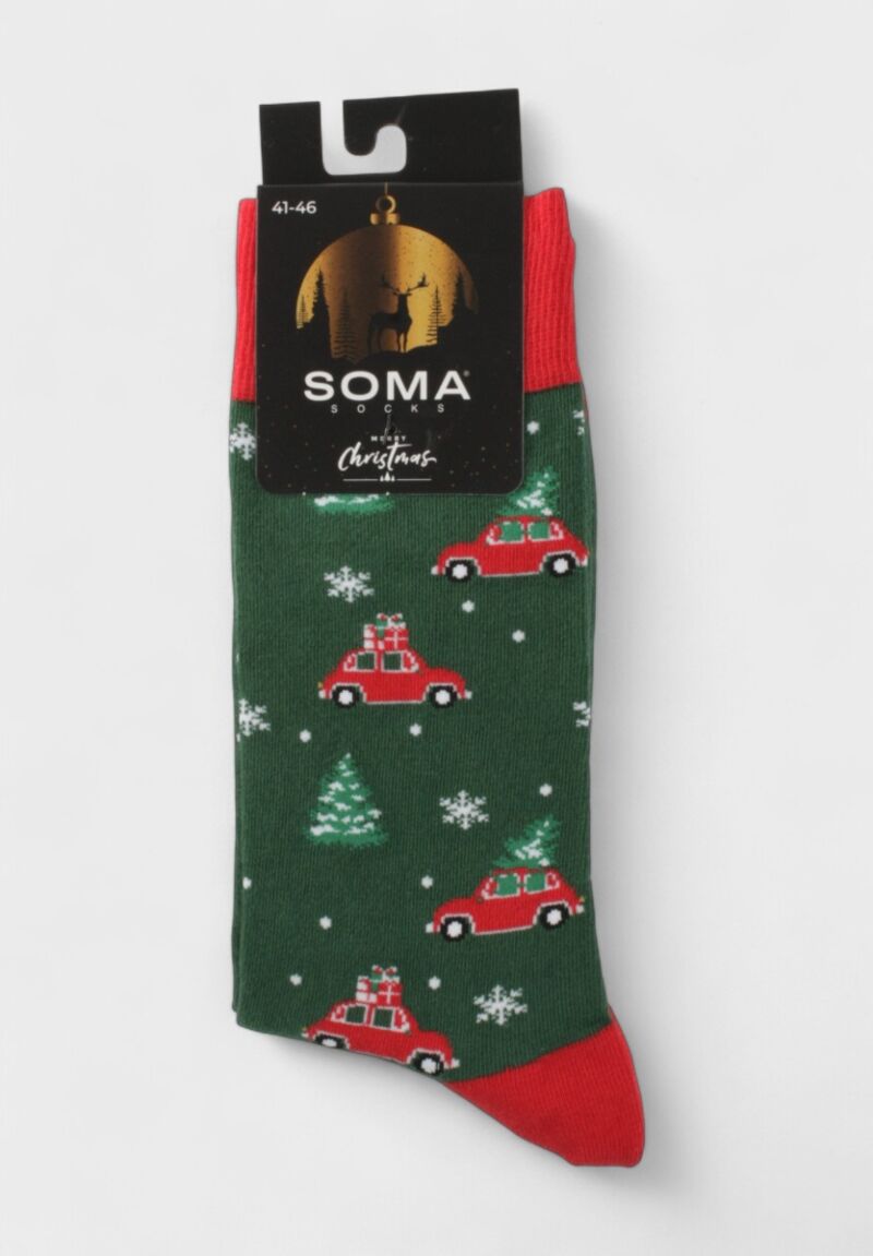 Χριστουγεννιάτικες Κάλτσες Soma Socks "Christmas Ride"