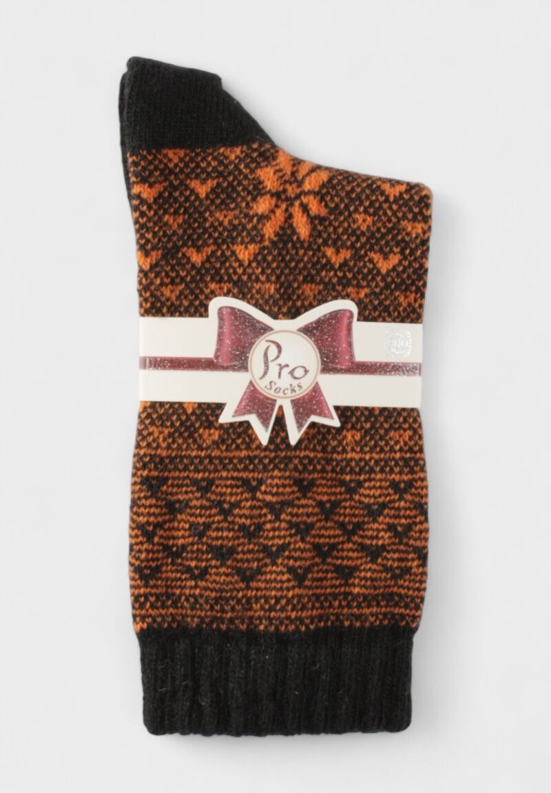 Pro Socks “Nordic Flame” Wool Blend – Γυναικεία Μάλλινη Κάλτσα