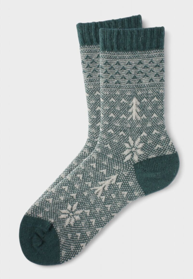 Pro Socks “Winter Pine Breeze” Wool Blend – Γυναικεία Μάλλινη Κάλτσα