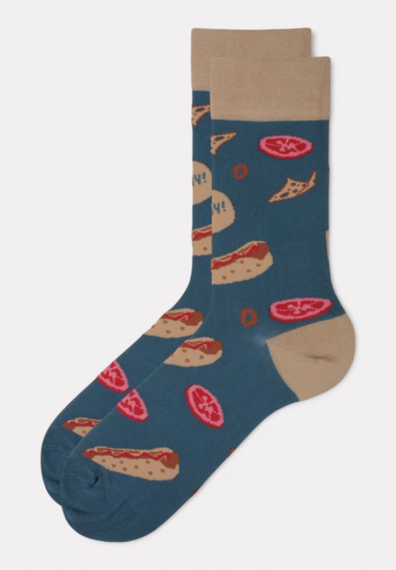 Κάλτσα ανδρική Soma Hot Dogs Yammy!