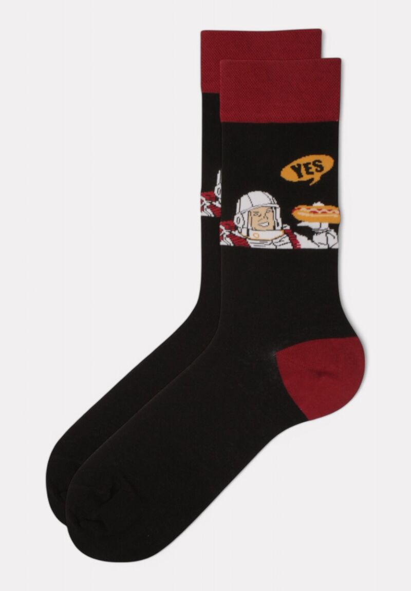 Κάλτσα ανδρική Soma Hot Dogs Astronaut