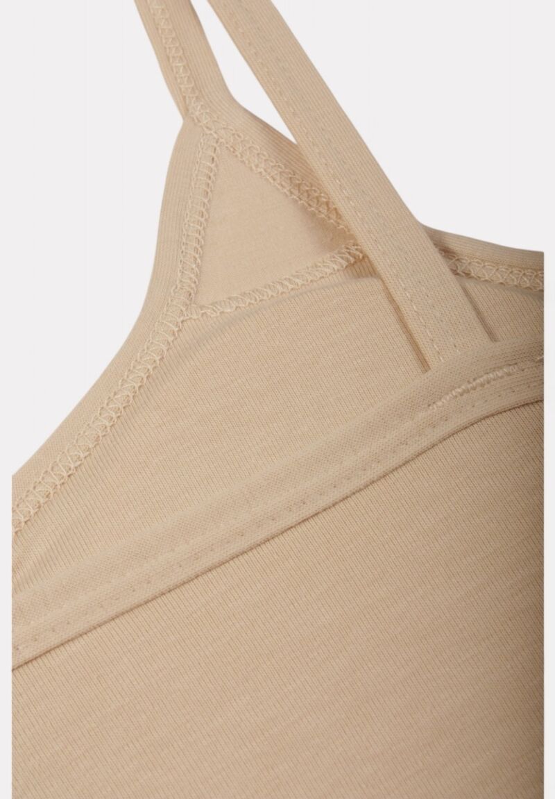 Μπουστάκι εφηβικό βαμβακερό Biyo Kids με λεπτή τιράντα και ενίσχυση 