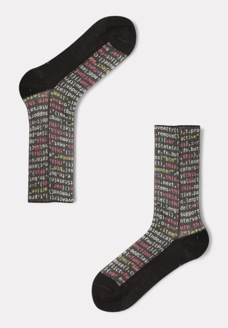 Κάλτσα #doyoudaresocks by Dimi Socks Digital Printed Casual Code