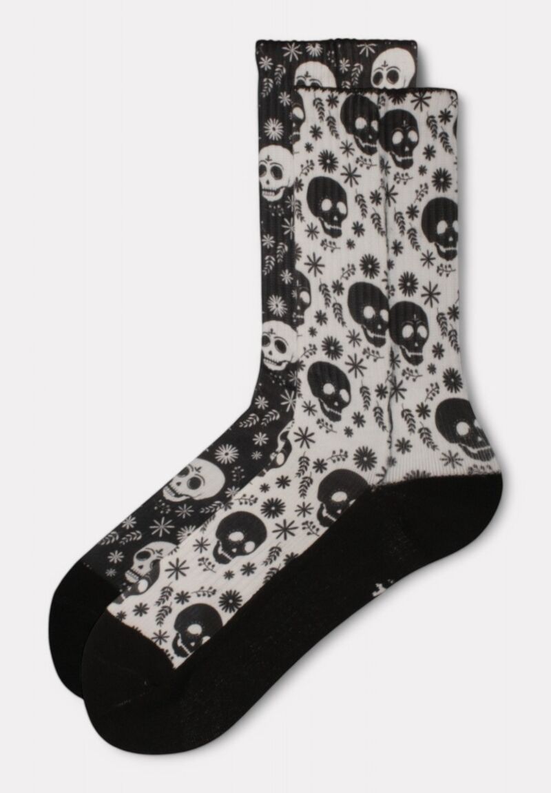 Κάλτσα #doyoudaresocks by Dimi Socks Digital Printed Casual Skulls