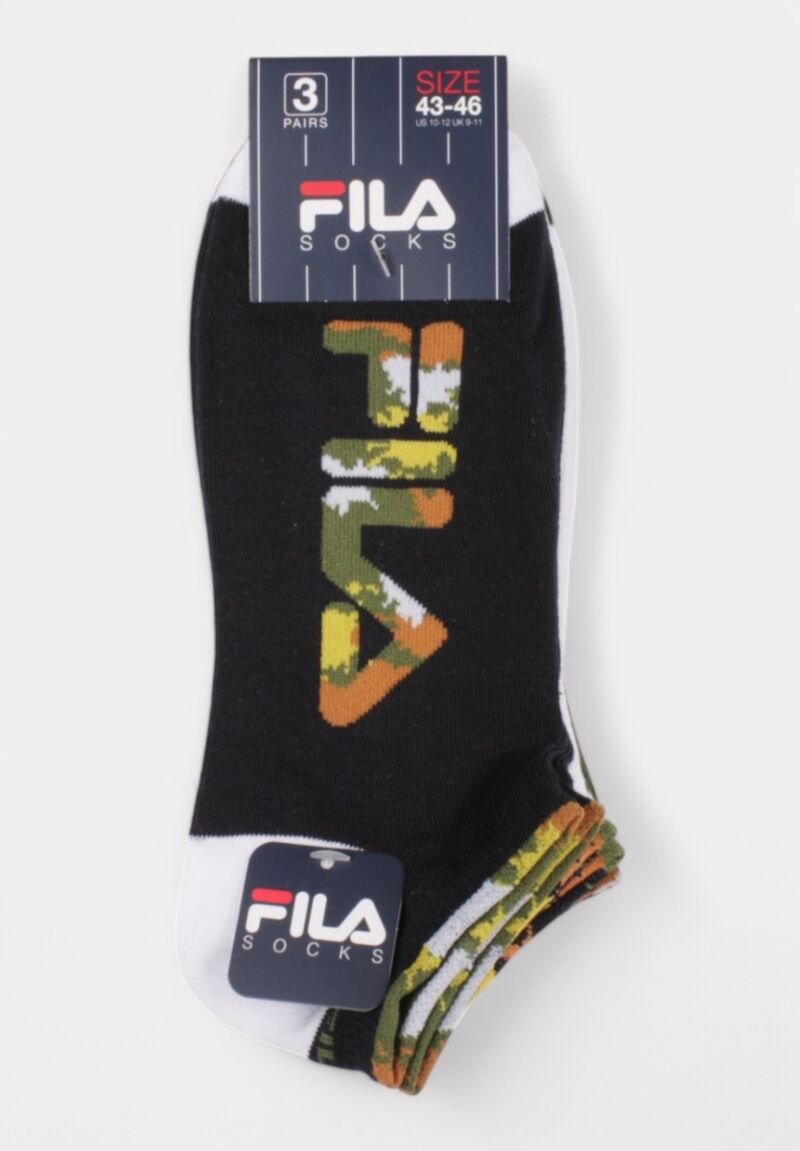  Fila Invisible Socks Military Navy